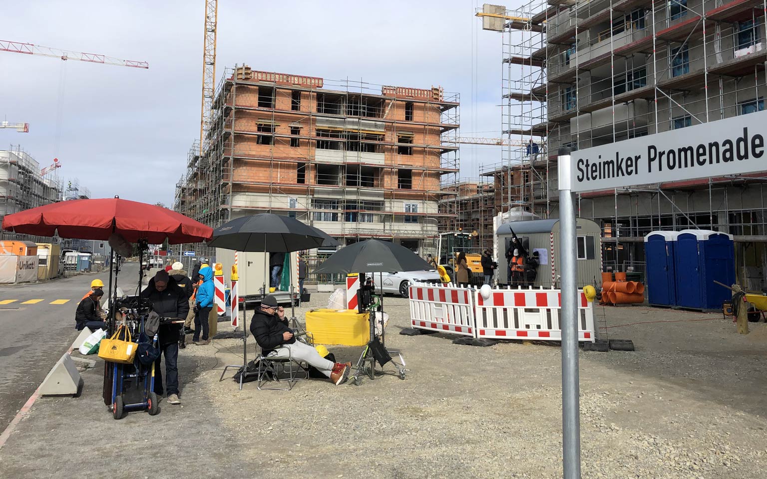 Steimker Gärten Wenn die Baustelle zum Filmset wird Steimker Gärten 2021
